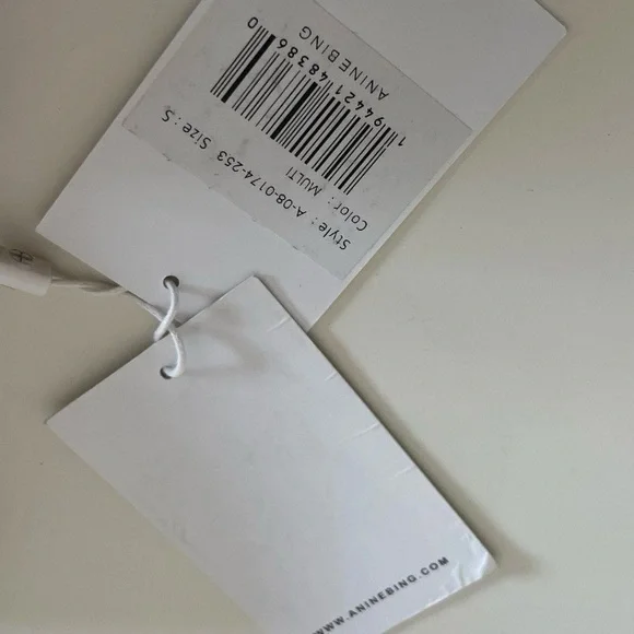 Anine Bing Ribbed Knit Tank in Sage - Picture 6 of 6